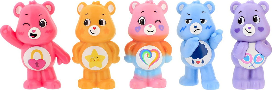 Care Bears Collectible Figures 5 Pack