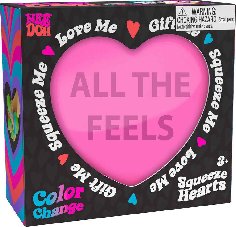 Needoh - Color Change Squeeze Heart (Assorted Styles)