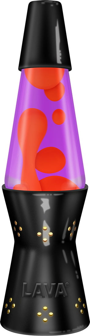 Lava Lamp Candle Light Black, Yellow, Purple