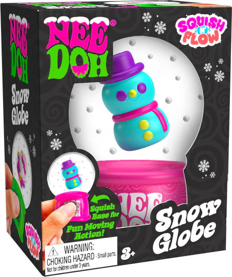 Needoh Squish N’ Flow Snow Globe