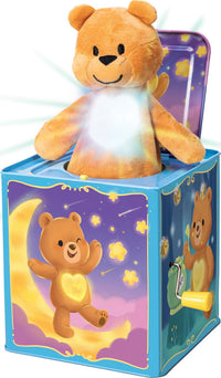 Teddy Bear Pop N Glow Jack In The Box