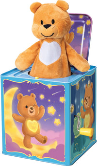 Teddy Bear Pop N Glow Jack In The Box