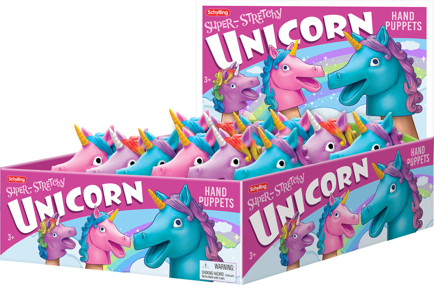 Unicorn Hand Puppet (assorted)