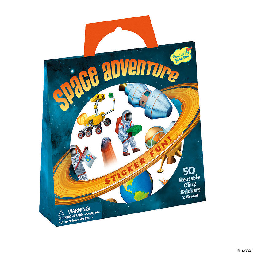 Space Adventure Sticker Tote