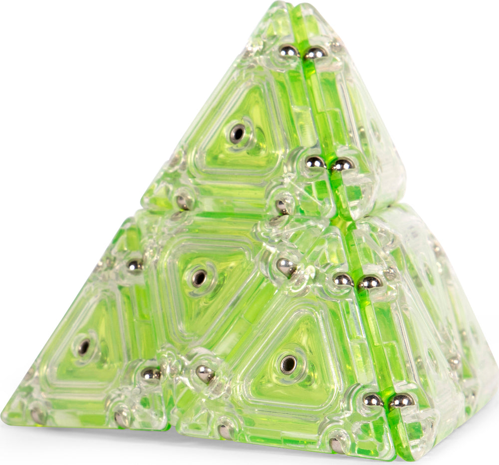 Peridot Pyramid Geode