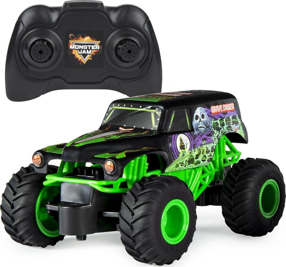 Monster Jam - Official Grave Digger Remote Control Monster Truck
