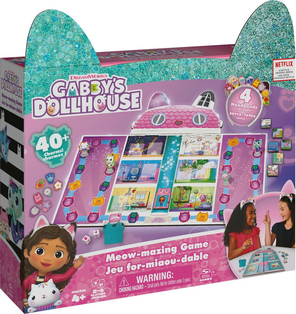 Gabby's Dollhouse - Meow-Mazing Board Game