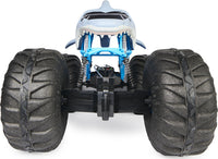 Monster Jam, Official Mega Megalodon All-Terrain Remote Control Monster Truck, 1:6 Scale, Kids Toys for Boys and Girls Ages 4 and up