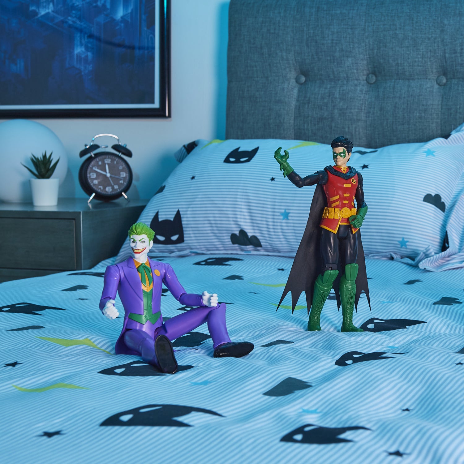 Batman and Robin vs. The Joker and Mr. Freeze 12-inch Action Figures