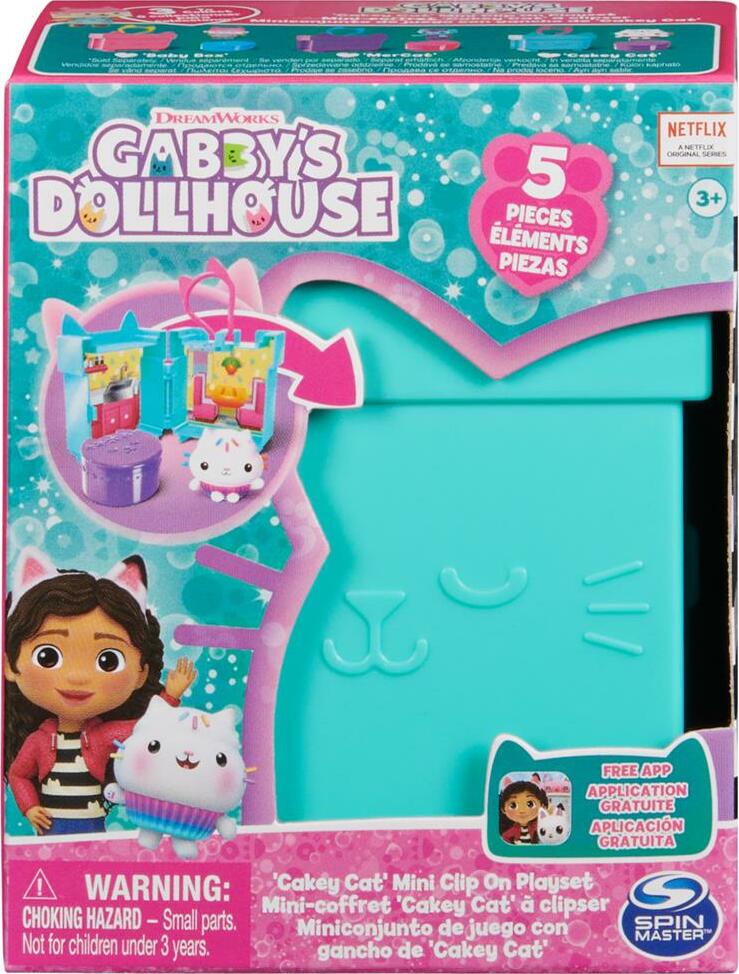 Gabby's Dollhouse Clip On Playset (assorted styles)