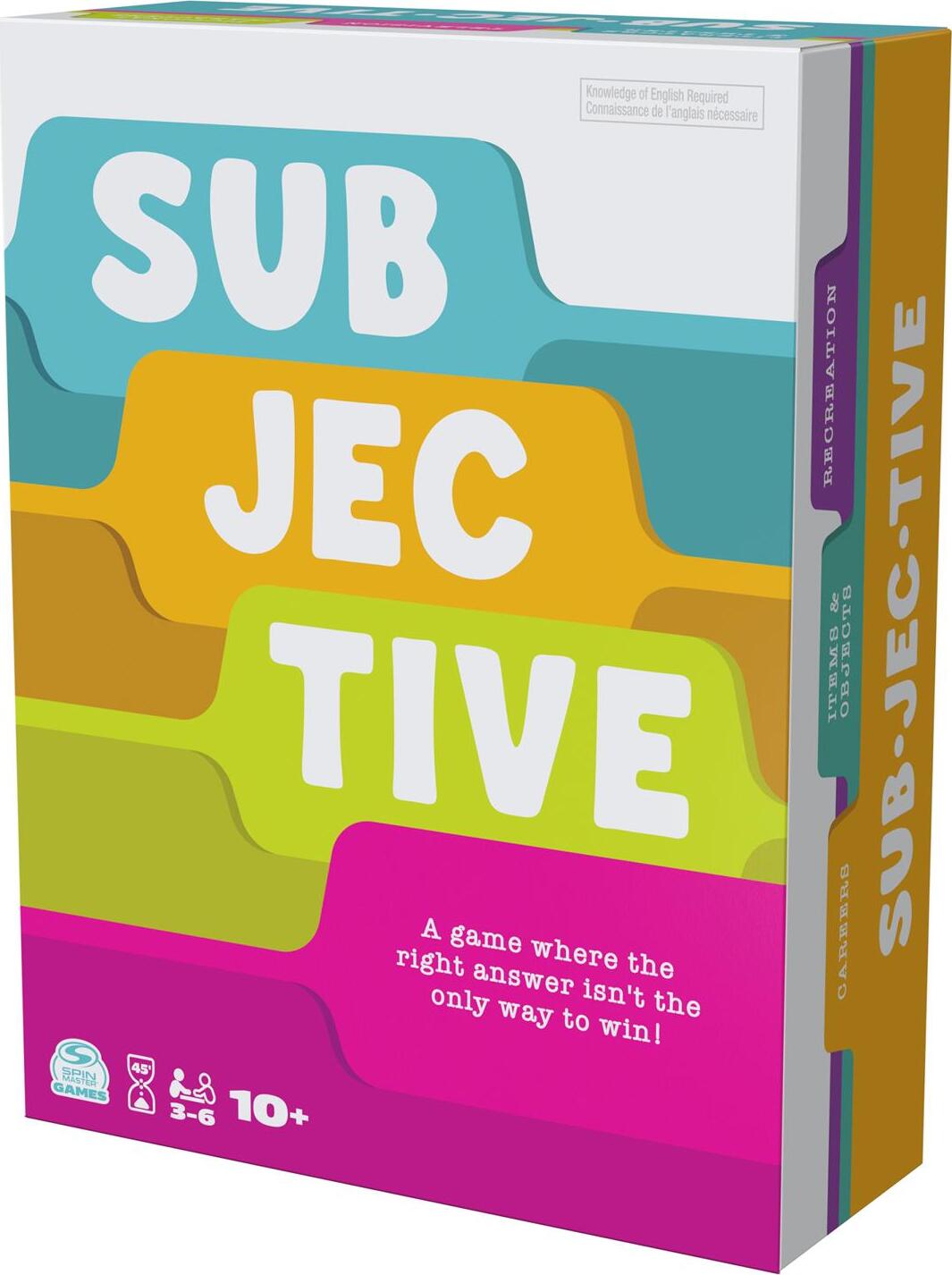 Subjective (a Personality Trivia Game)