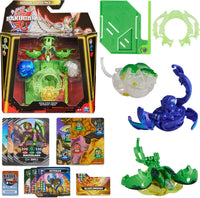 Bakugan Starter 3-Pack, Customizable Spinning Action Figures and Trading Cards (assorted)