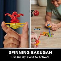 Bakugan Starter 3-Pack, Customizable Spinning Action Figures and Trading Cards (assorted)