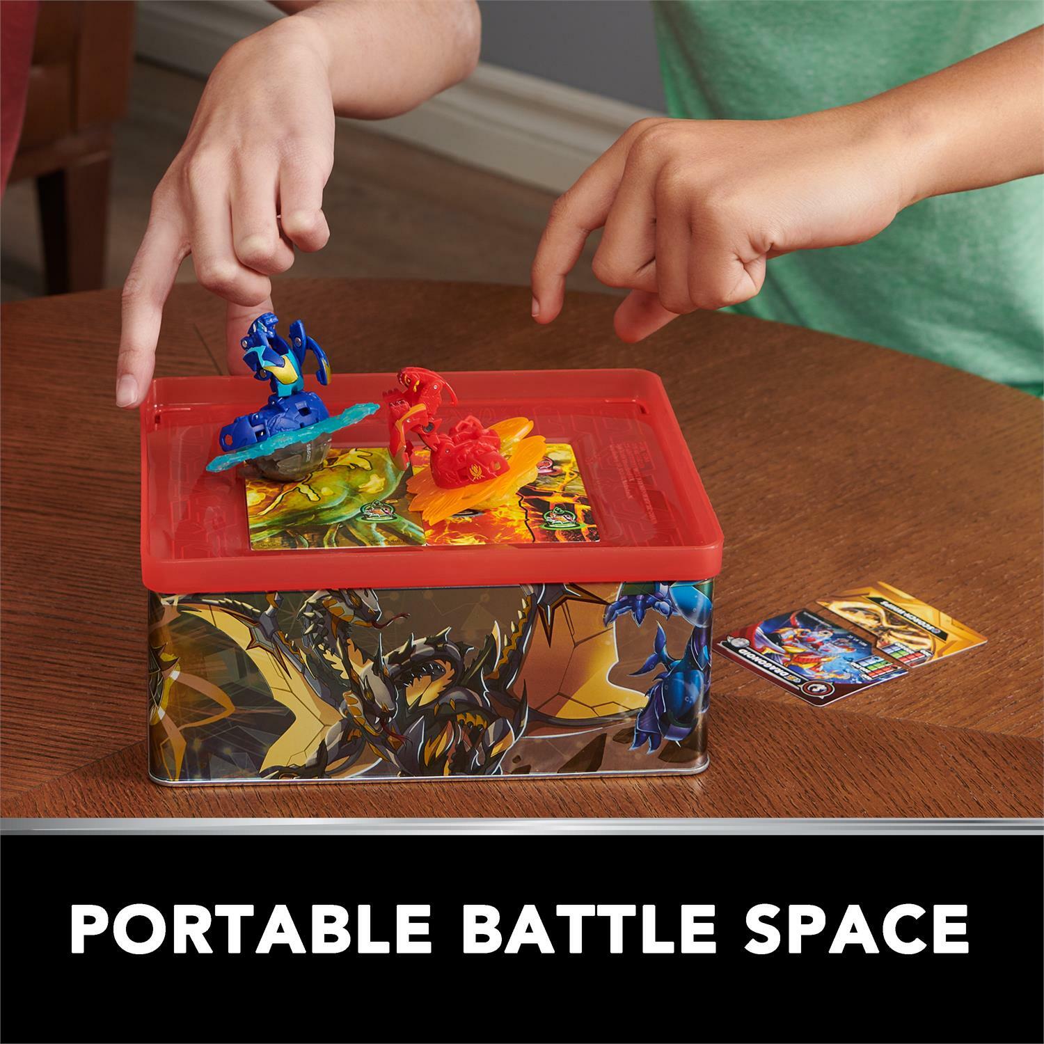 Bakugan Baku-Tin with Special Attack Mantid - Customizable