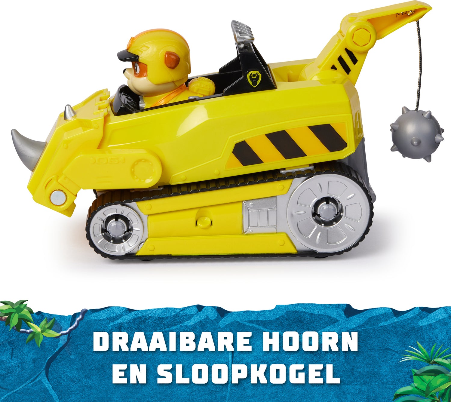 PAW Patrol Jungle Pups - Rubble Rhino Vehicle