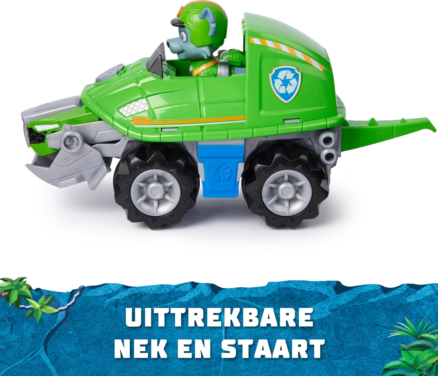 PAW Patrol Jungle Pups - Rocky Snapping Turtle Vehicle