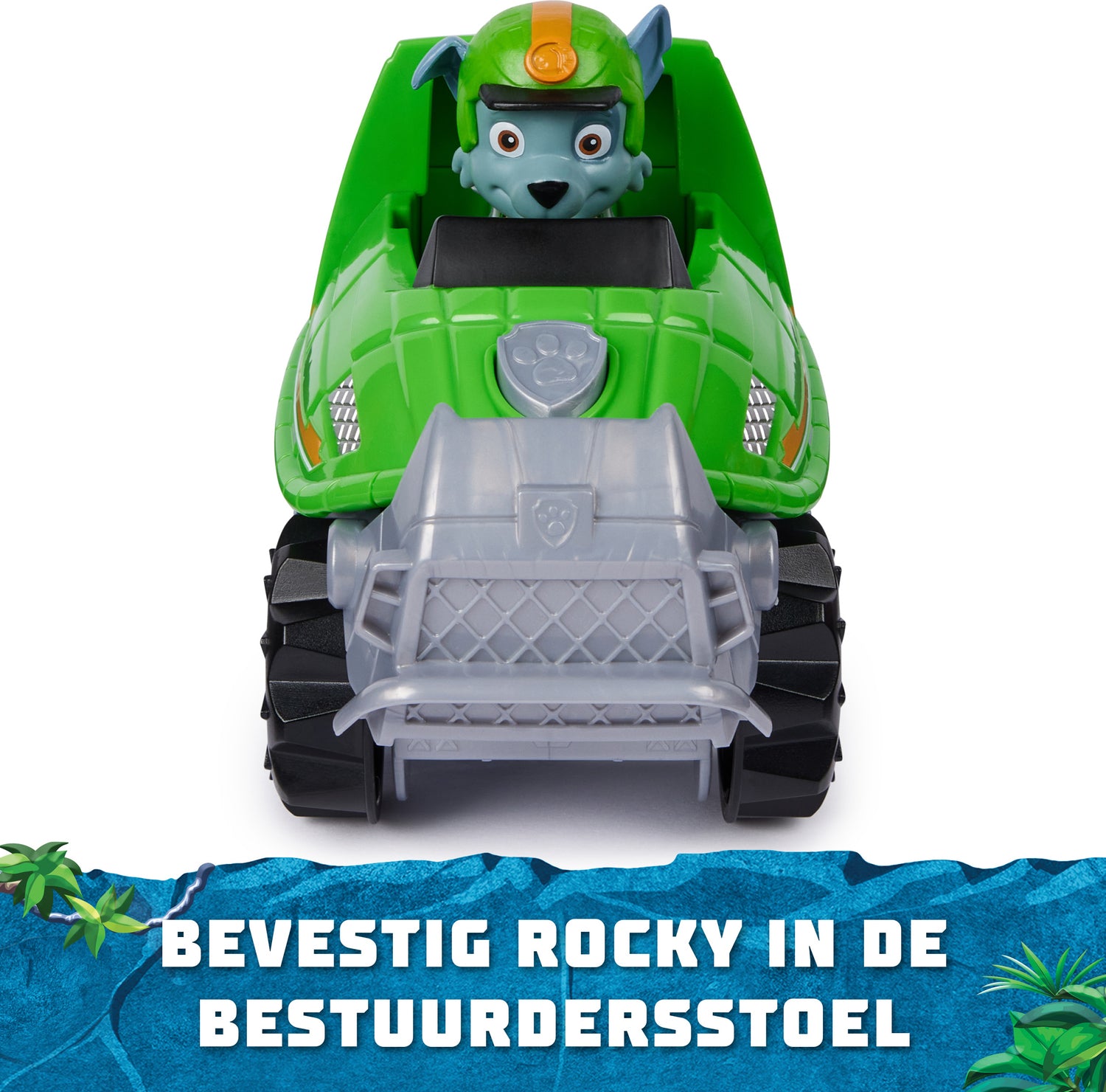 PAW Patrol Jungle Pups - Rocky Snapping Turtle Vehicle