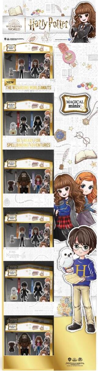 Wizarding World Hermione, Harry and Ron Friendship Dolls (assorted)