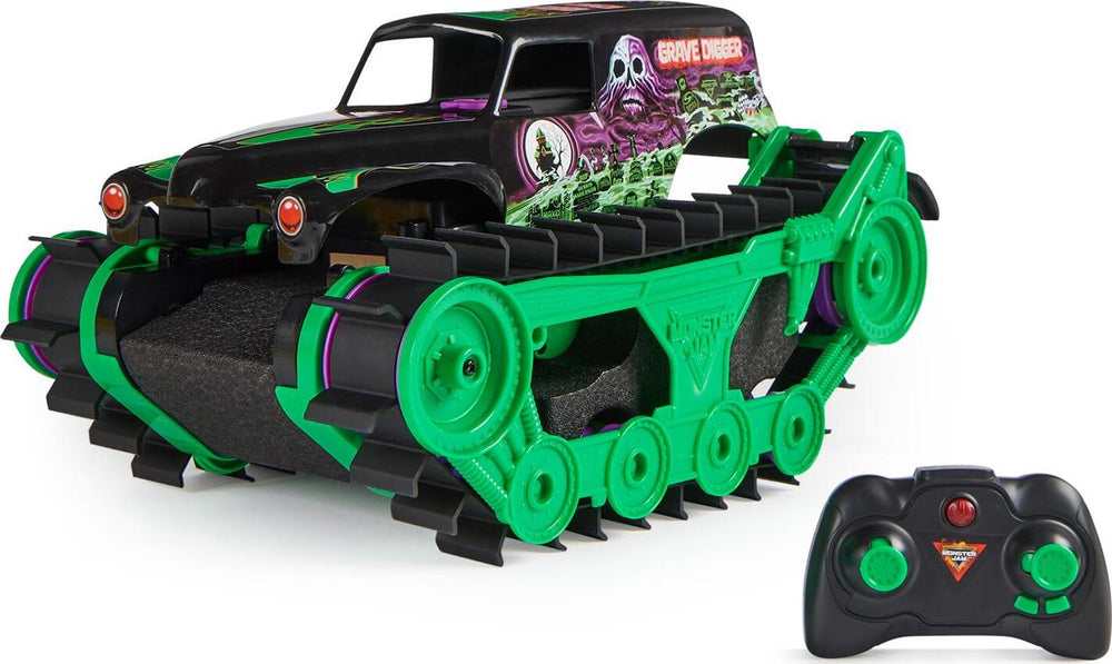Monster Jam Grave Digger Trax Vehicle