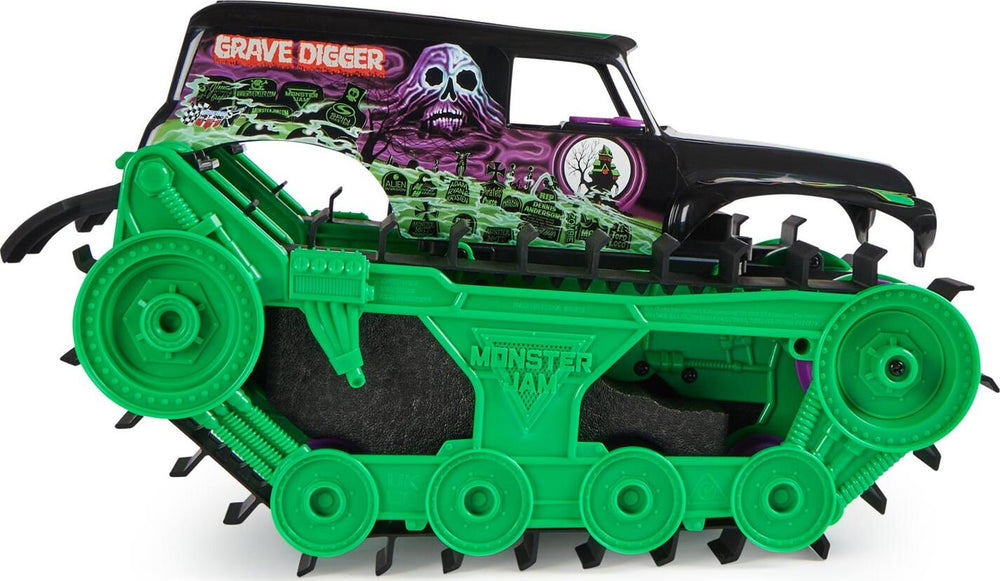 Monster Jam Grave Digger Trax Vehicle