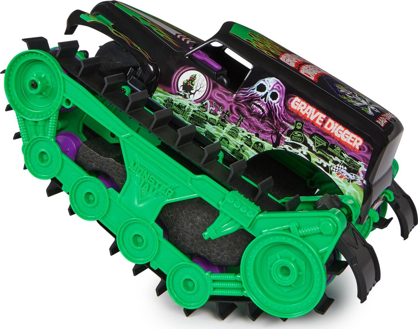 Monster Jam Grave Digger Trax Vehicle