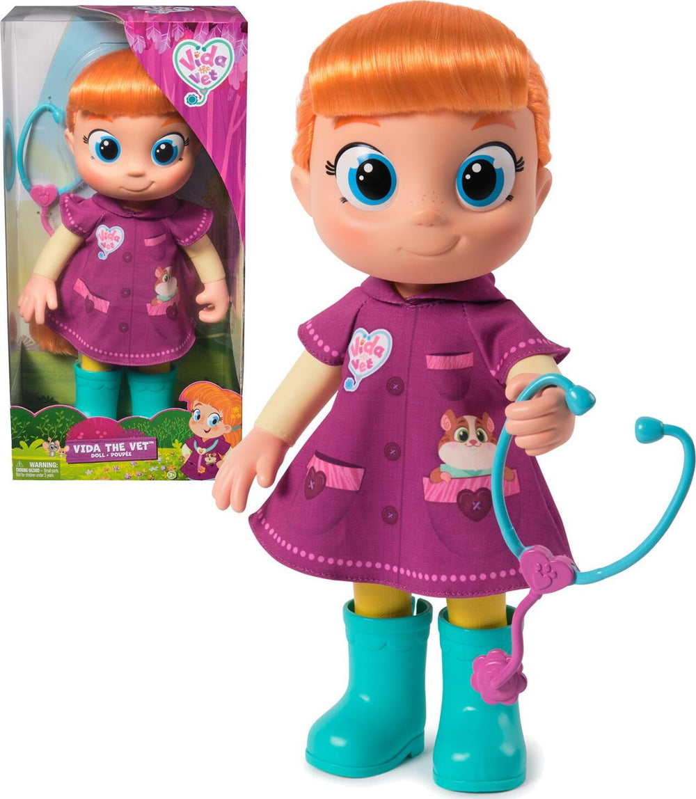 Vida The Vet, Vida Toddler Doll, 13-Inch