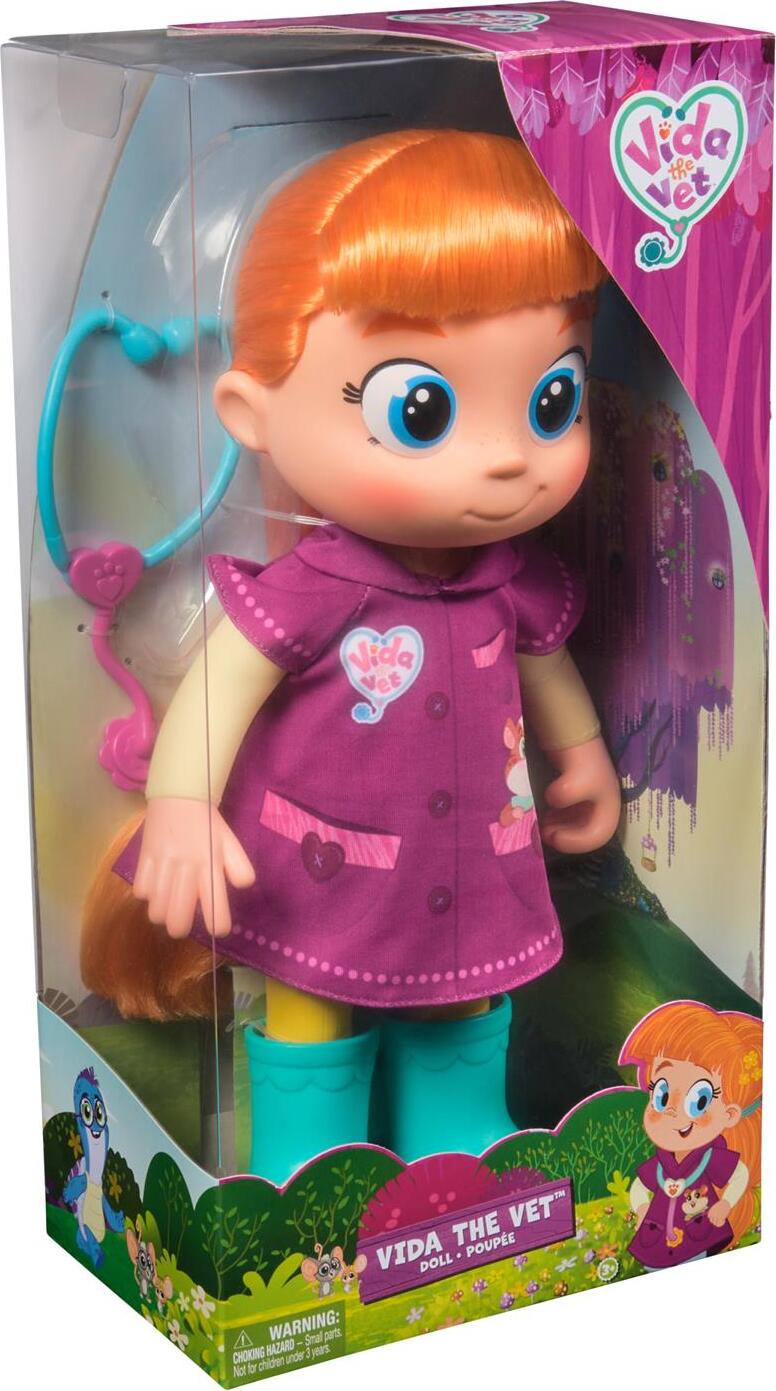 Vida The Vet, Vida Toddler Doll, 13-Inch