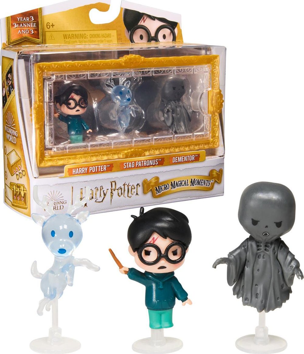 Wizarding World Harry Potter, Micro Magical Moments Year 3 Figure Set