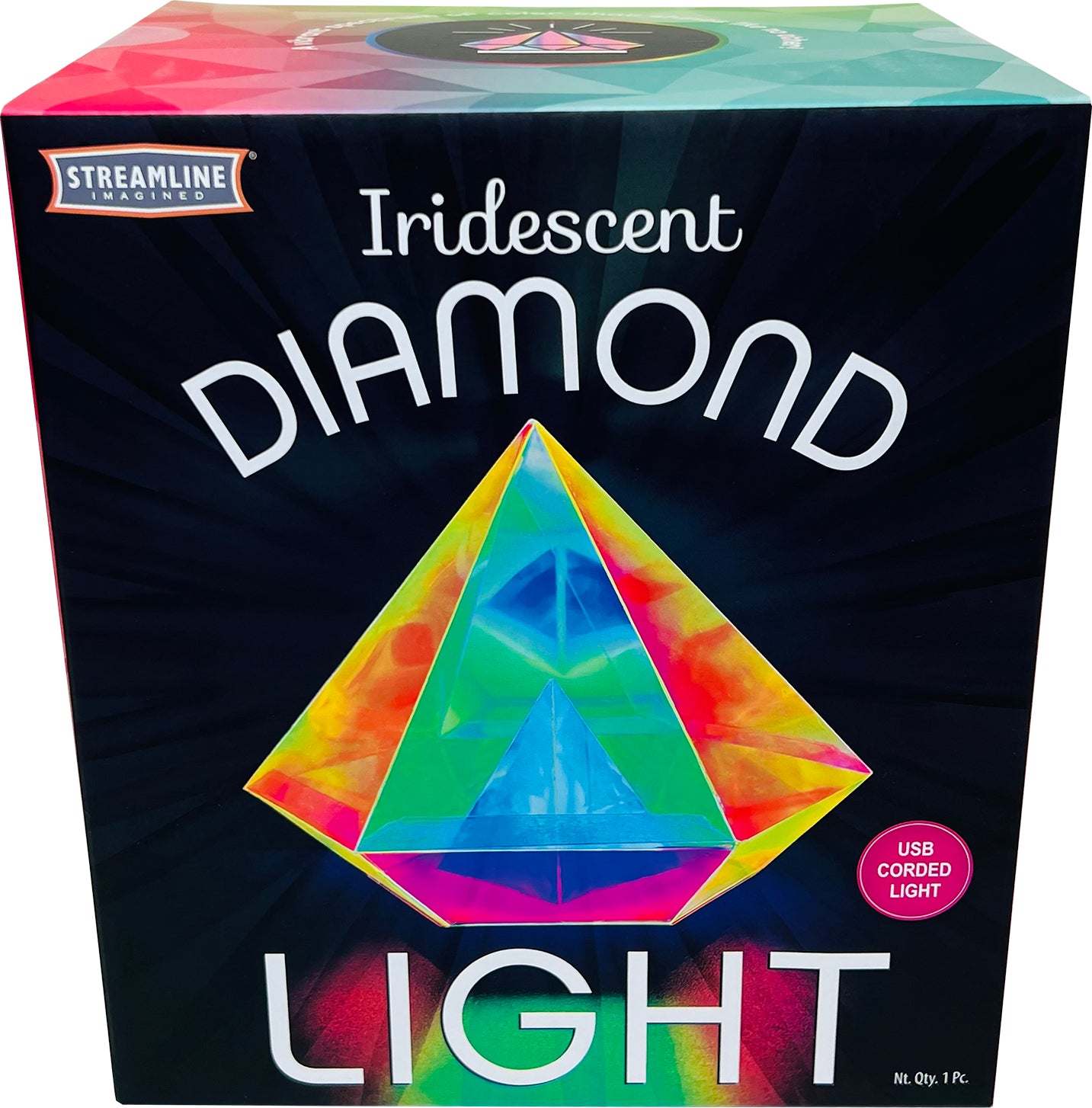 Iridescent Diamond Light