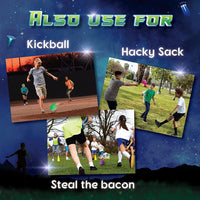 Cosmic Kick the Can: Outdoor Play with a Galactic Twist | Ages 5+, 4-12+ players | For Fans of Alien Toys, Kids Outdoor Toys and Sports & Outdoor Play Toys | Also Use for Kickball and Hacky Sack