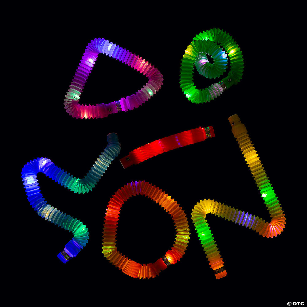 Light Up Fidget Pop Tubes