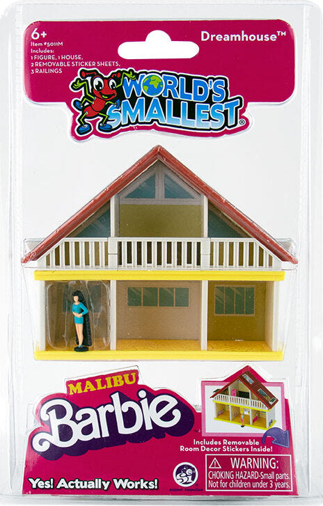 World's Smallest Malibu Barbie Dreamhouse (assorted)