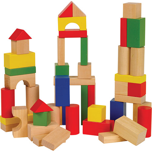 Bag O' Blocks-Natural/Color