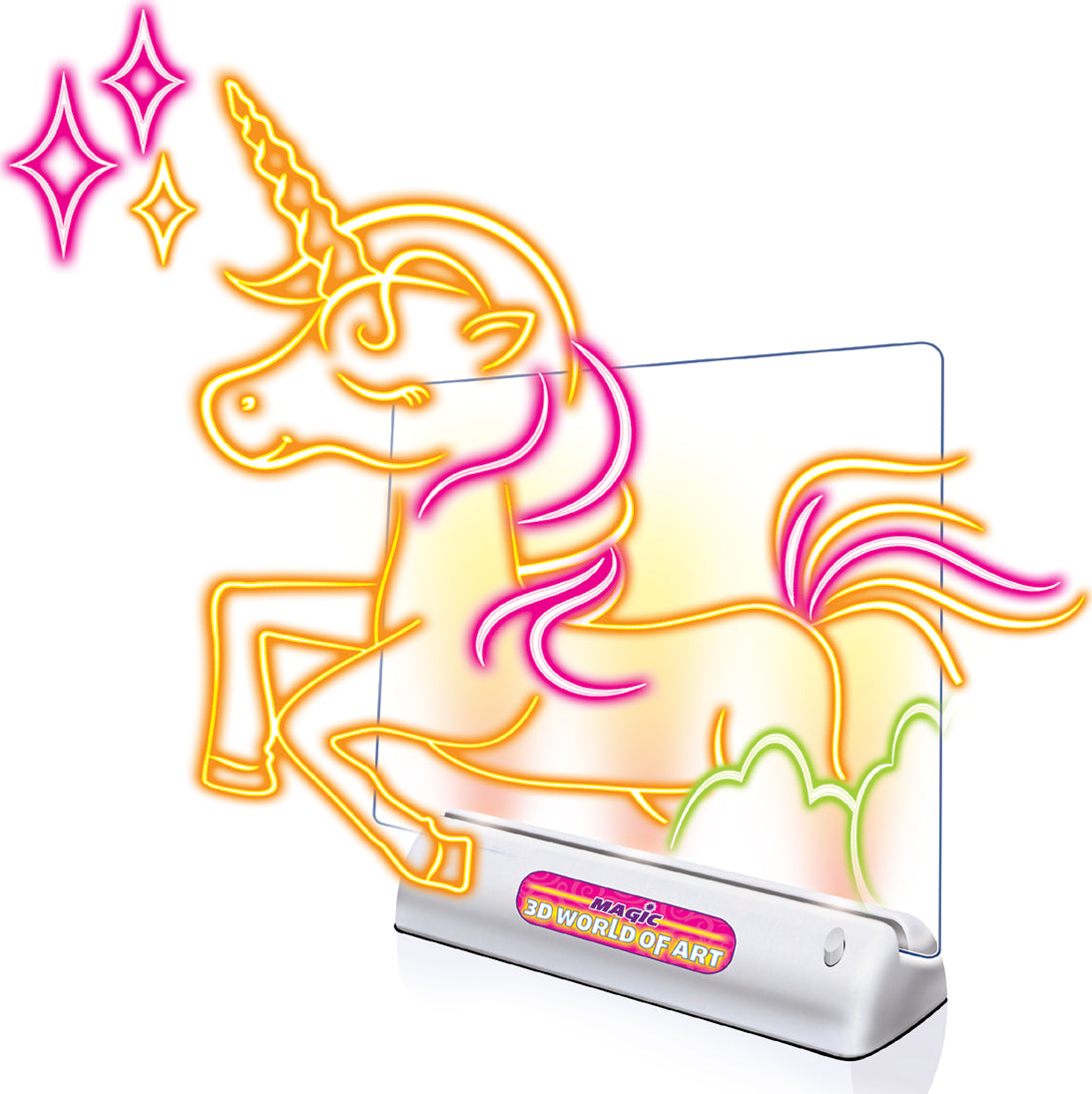 Magic 3d World Of Art Unicorns