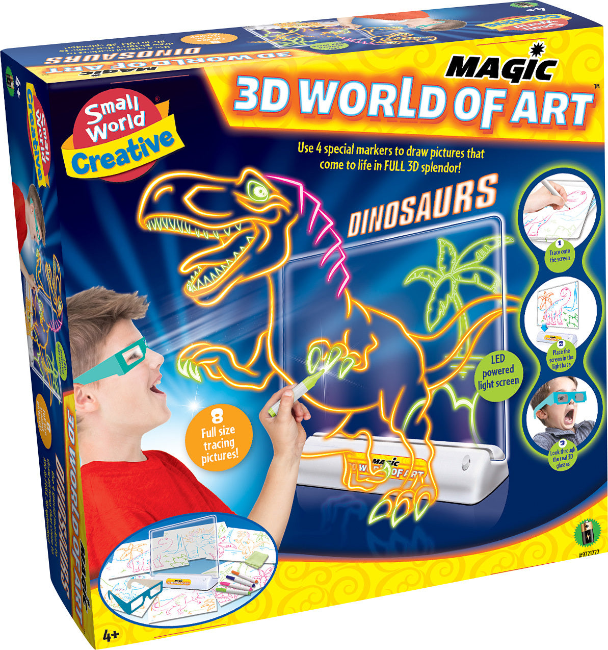 Magic 3d World Of Art Dinosaurs