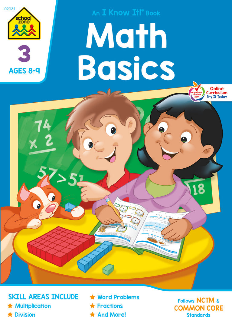 Math Basics Grade 3 Workbook