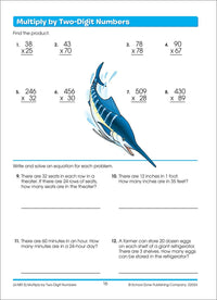 Math Basics Grade 4 Workbook