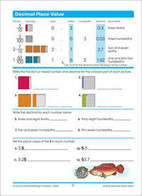 Math Basics Grade 4 Workbook