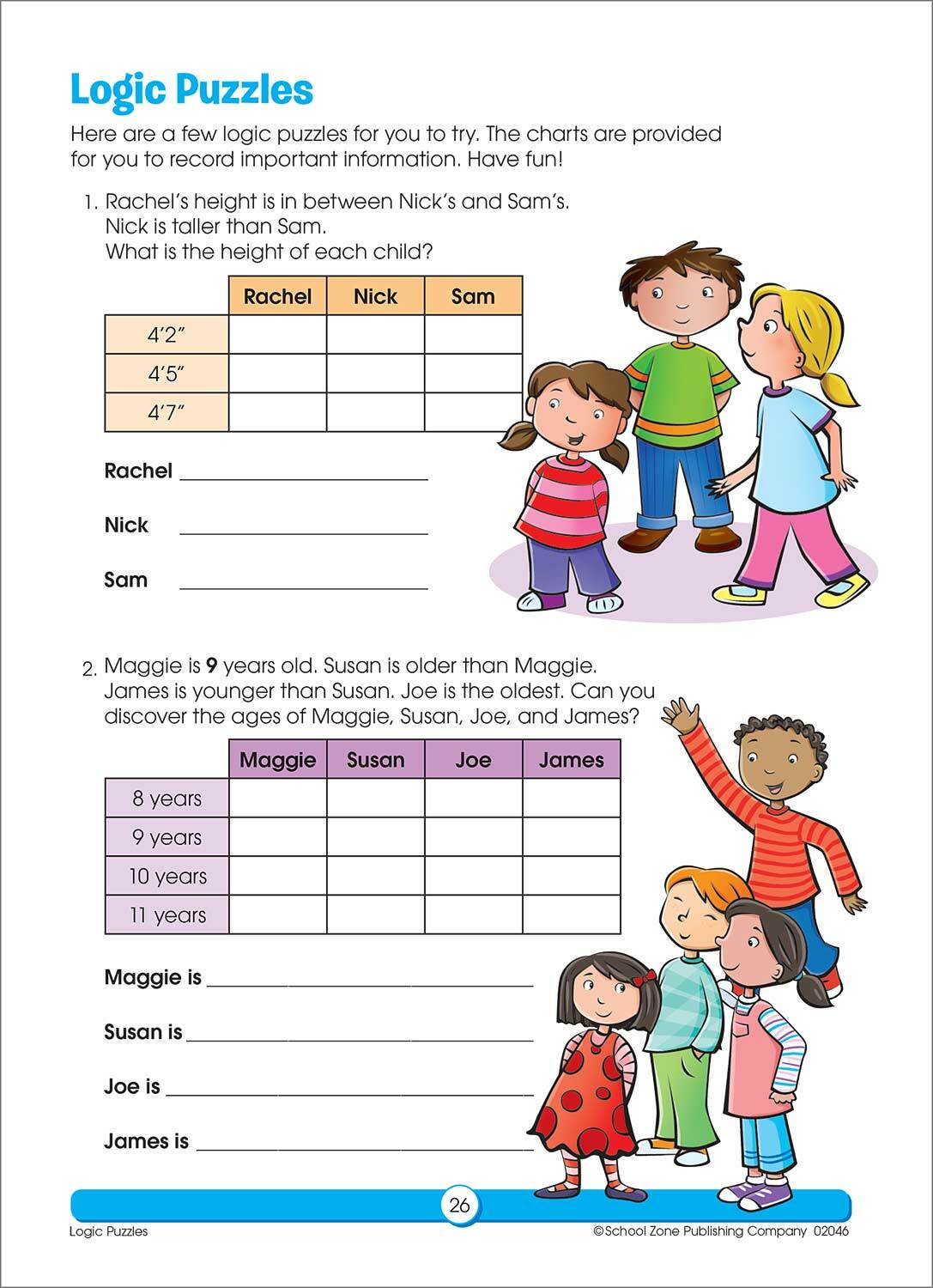 Word Problems Grades 3-4 Workbook