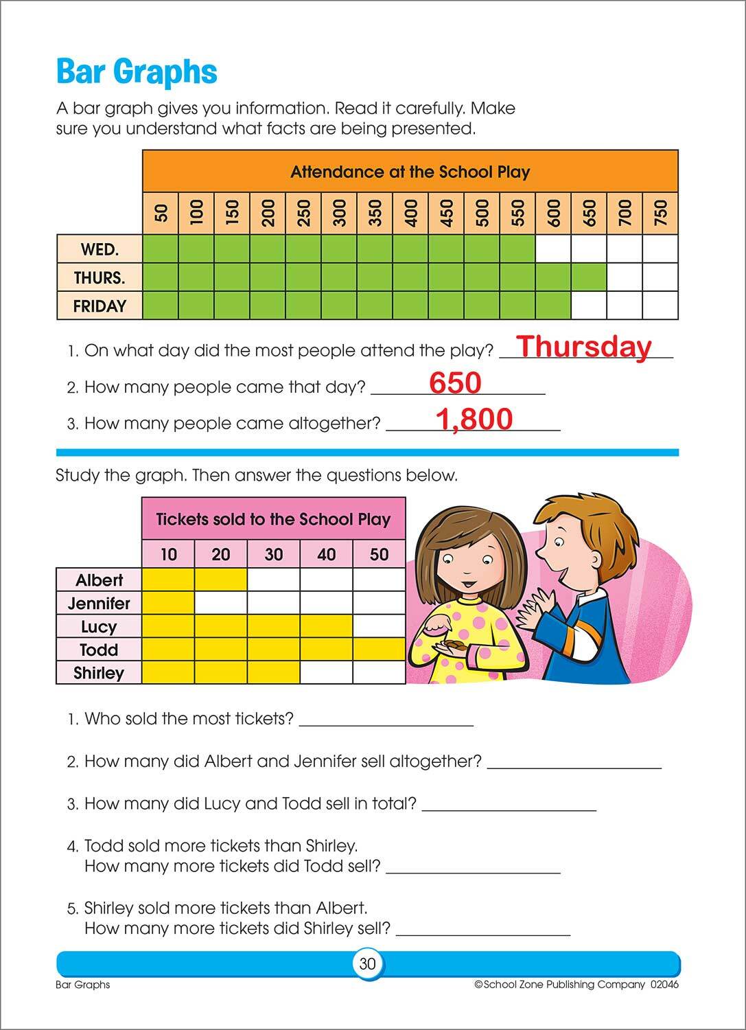 Word Problems Grades 3-4 Workbook