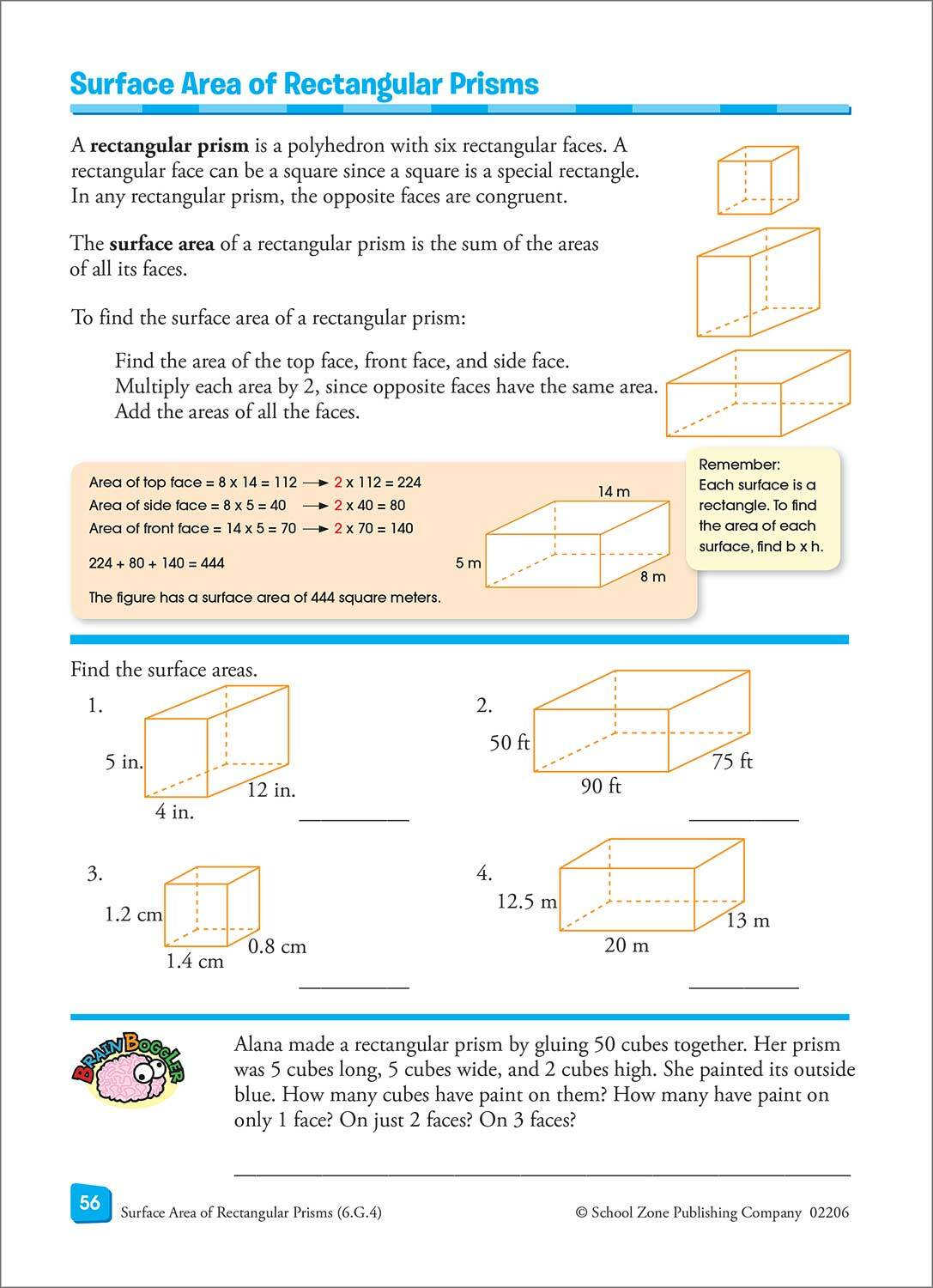 Math Basics Grade 6 Workbook