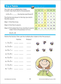 Multiplication Facts Made Easy Grades 3-4 Workbook