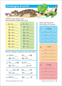 Multiplication & Division Grades 3-4 Workbook