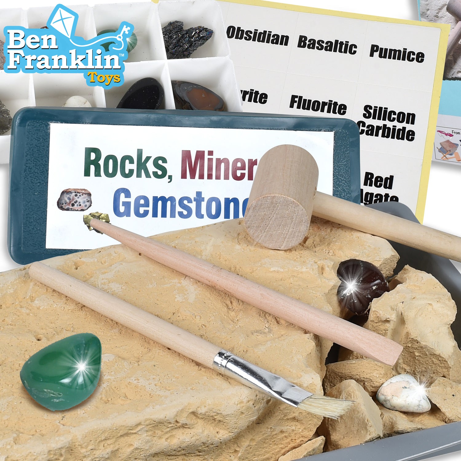 Discovery Rock & Gem Dig Set