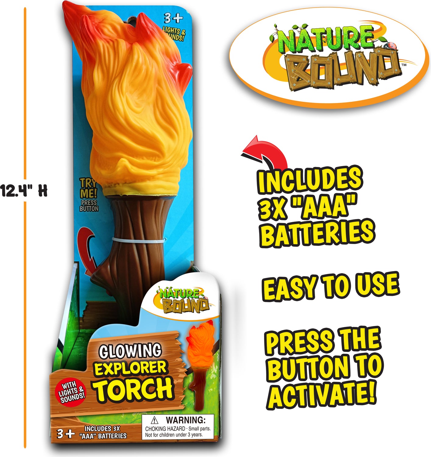 Explorer Torch with Light & Sound