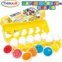 Matching Eggs - Shapes & Colors