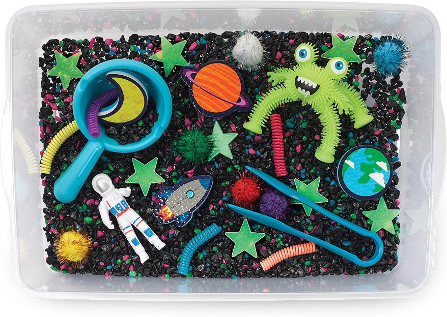 Sensory Bin - Outer Space