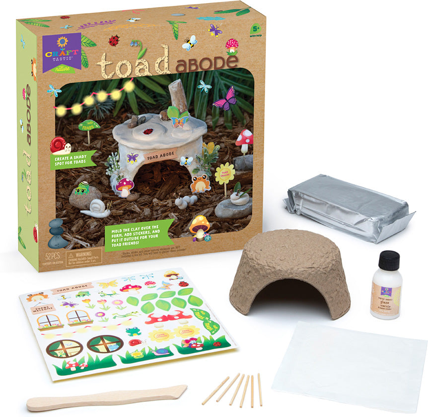 Craft-tastic Nature Toad Abode