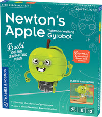 Newton's Apple Tightrope-Walking Gyrobot