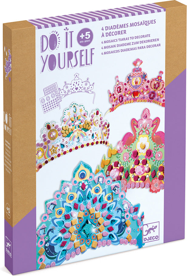 Do It Yourself Princess Mosaic Tiaras